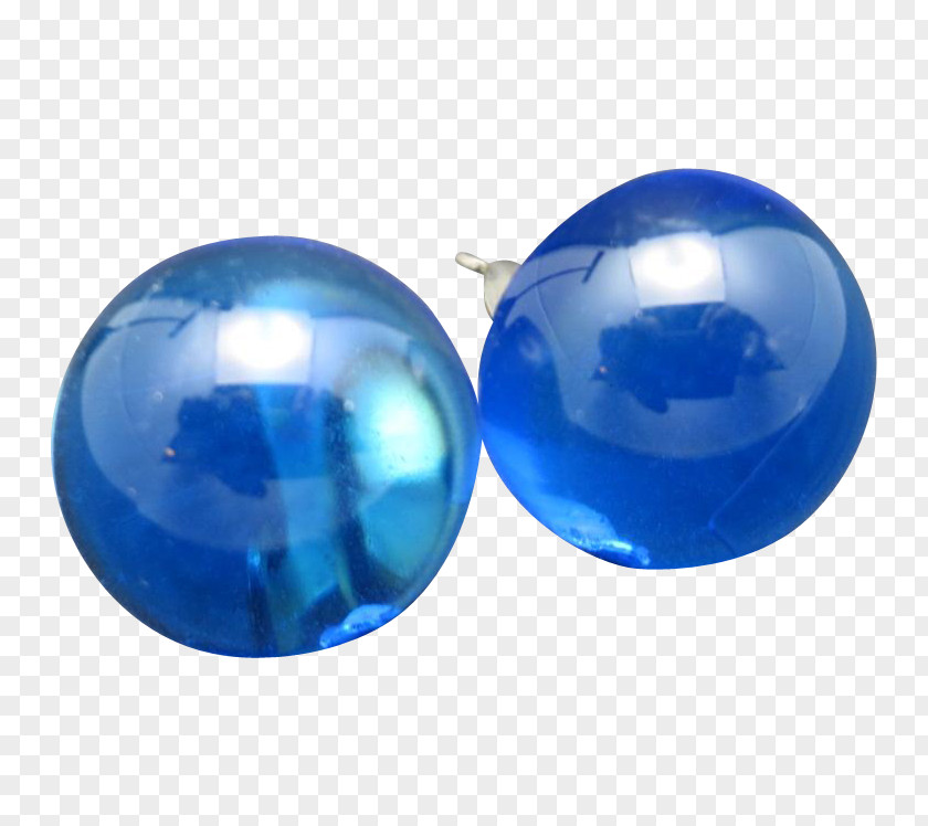 Sapphire Earring Body Jewellery Bead Christmas Ornament PNG