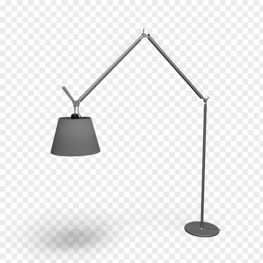 Aluminium Light Fixture Tolomeo Desk Lamp Artemide Lighting PNG