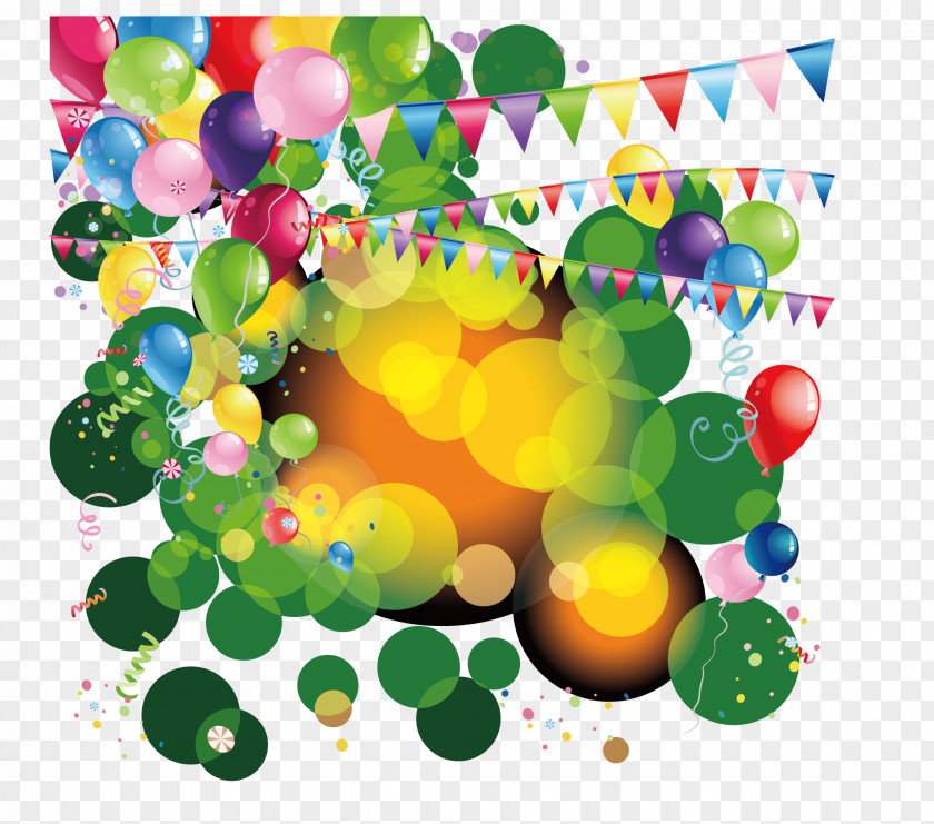 Lively Atmosphere Balloon PNG