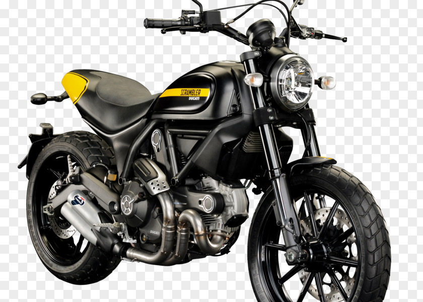 Motorcycle Ducati Scrambler Throttle PNG