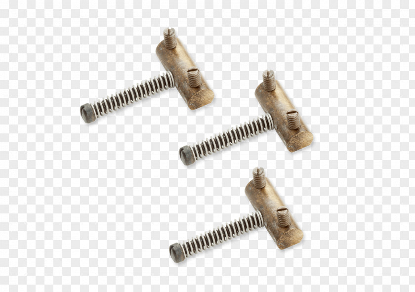 Brass Fastener 1950s Screw Saddle PNG