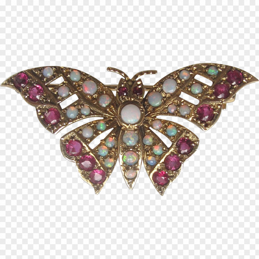 Brooch Butterfly Insect Jewellery Clothing Accessories PNG
