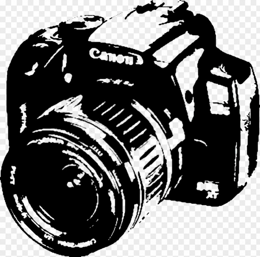 Camera Vector Canon EOS 6D Clip Art PNG