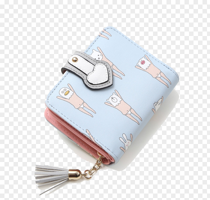 Light Blue Wallet Amazon.com Zipper PNG