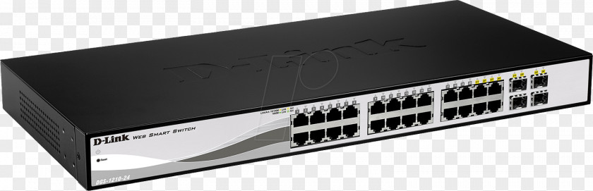 Switch Gigabit Ethernet Network Computer Port D-Link Power Over PNG
