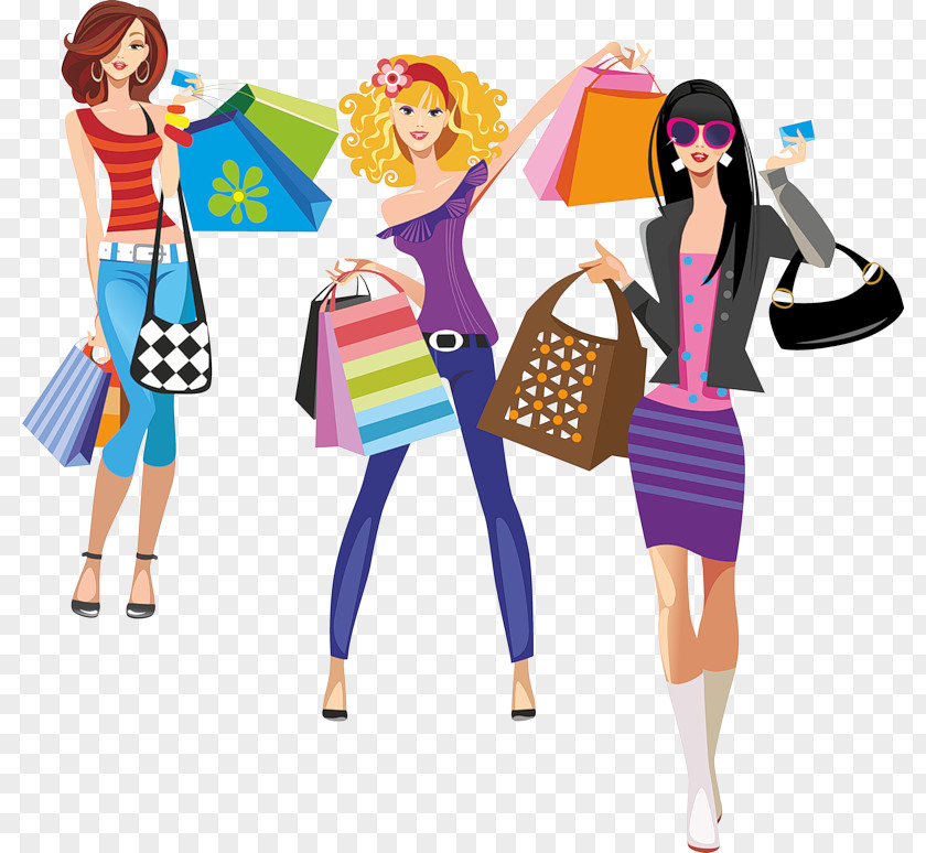 Bag Fashion Illustration Shopping Clothing PNG