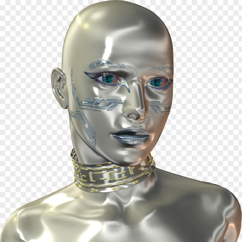 Fantasy Woman Jaw Mannequin PNG