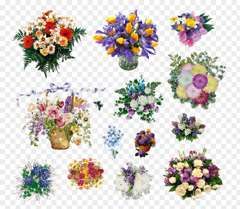 Flower Floral Design Painting PNG