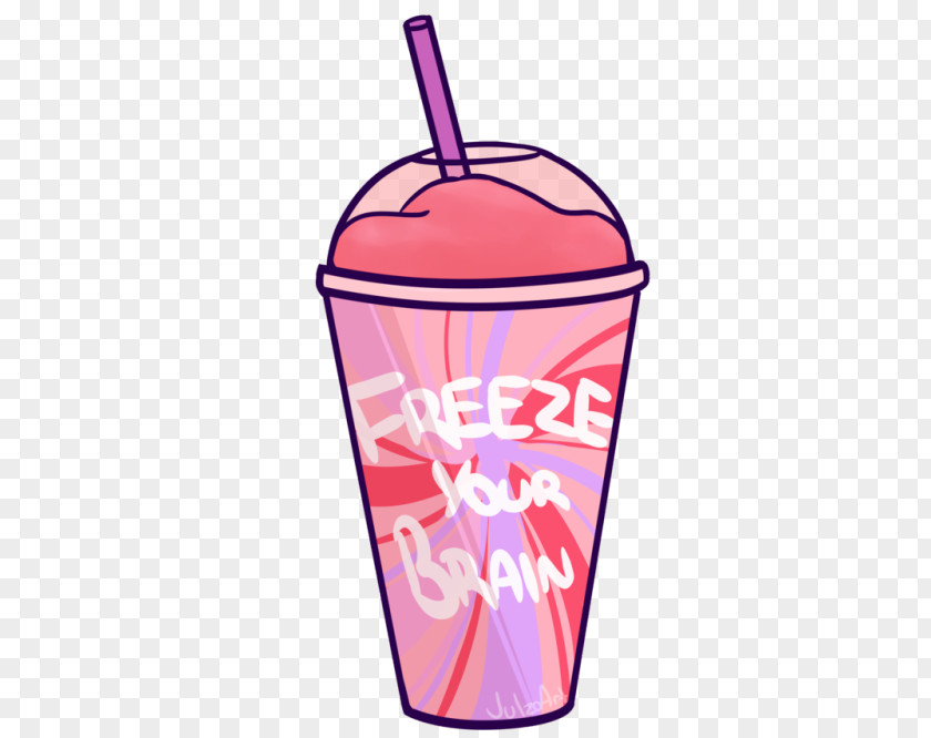 Freezing Cold Milkshake Pink M Clip Art PNG