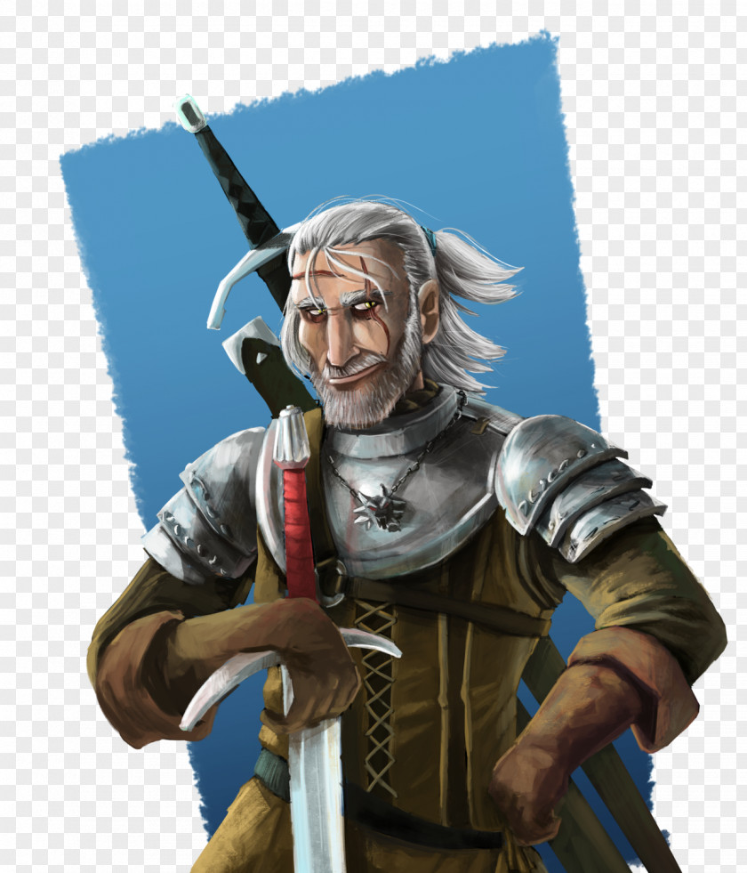 Geralt Of Rivia Knight Spear Character Fiction PNG