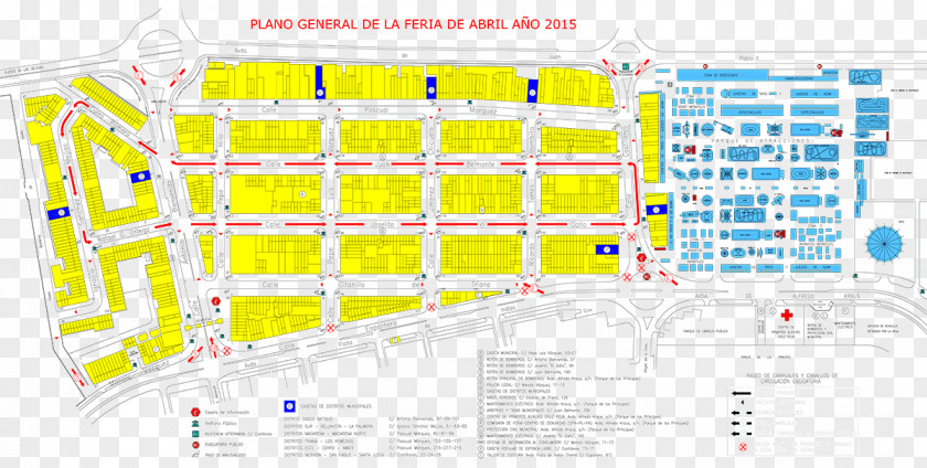 Map 2018 Seville Fair Districts And Neighbourhoods Of Triana, PNG