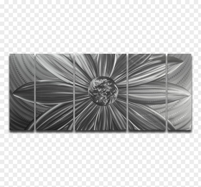 Metal Wall Silver Art Sculpture PNG