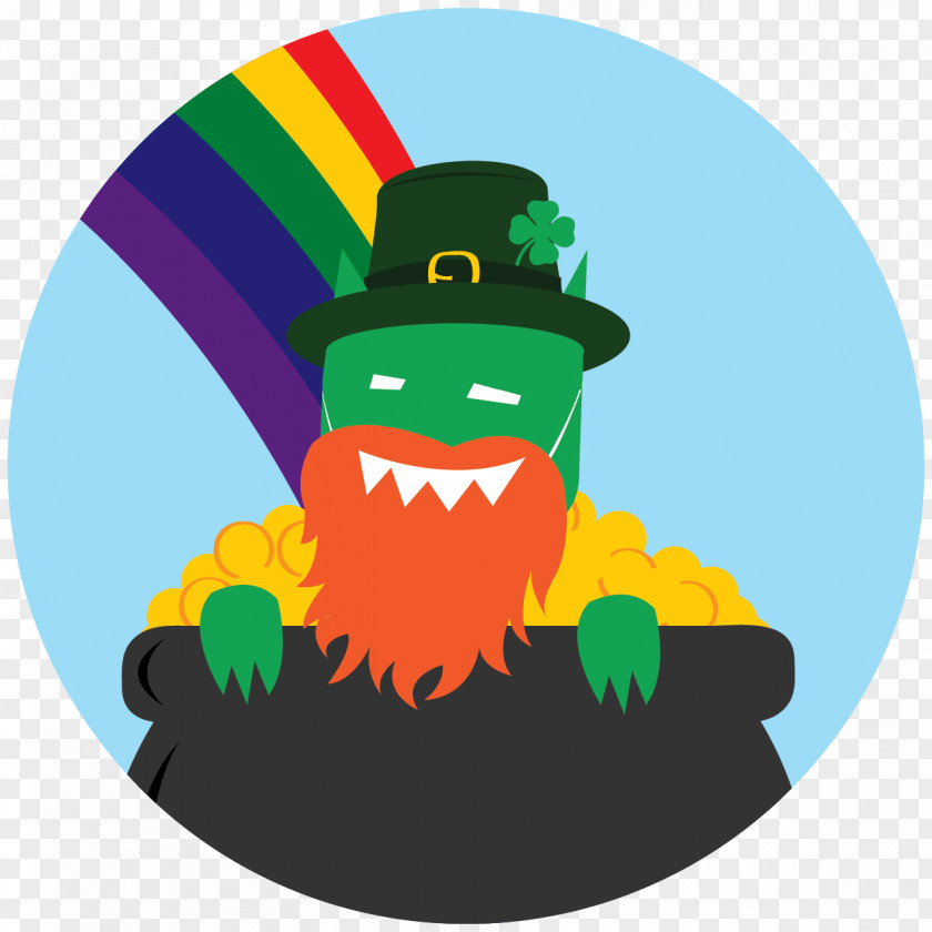 Saint Patrick's Day Tiny Little Monster Parade Holiday PNG