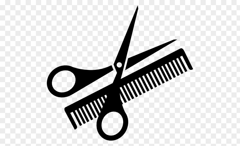 Scissors Comb Hair-cutting Shears Cosmetologist Clip Art PNG