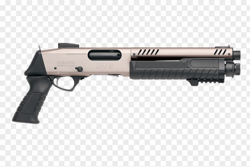 Short Pump Action Shotgun Fabarm SDASS Tactical Weapon Calibre 12 PNG