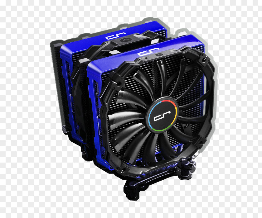 Blue Cover Computer Cases & Housings Heat Sink System Cooling Parts Central Processing Unit Gaming PNG
