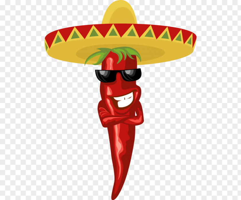 Chili Cartoon Mexican Cuisine Jalapeño Clip Art Pepper Openclipart PNG