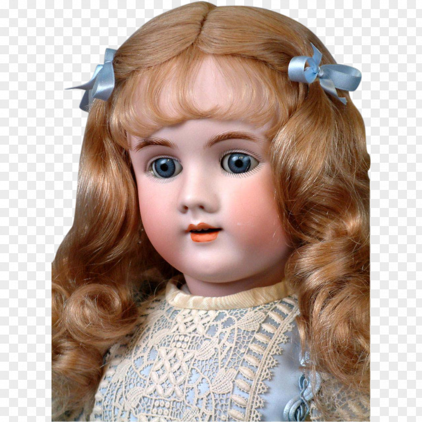 Doll Brown Hair Blond Toddler PNG
