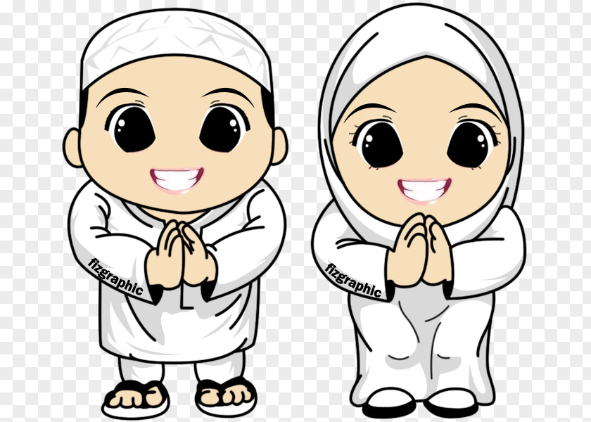 Islam Doodle Muslim Eid Al-Fitr Drawing PNG