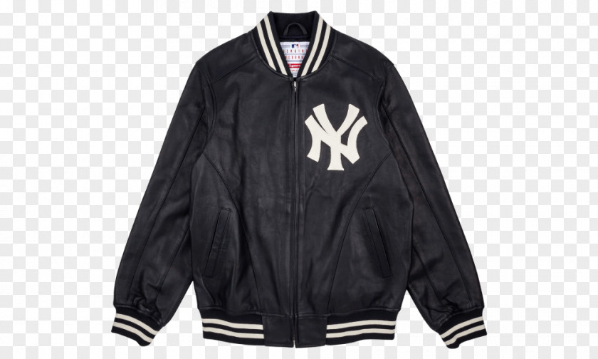 Leather Letterman Jacket With Hoodie Yankee Stadium 1998 New York Yankees Season MLB Logos And Uniforms Of The PNG