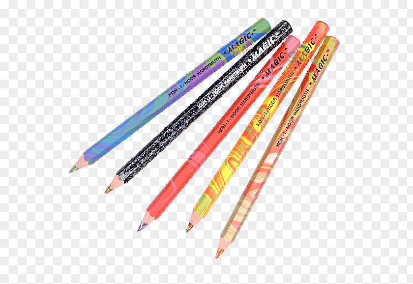 Pencil Ballpoint Pen Colored Koh-i-Noor Hardtmuth PNG