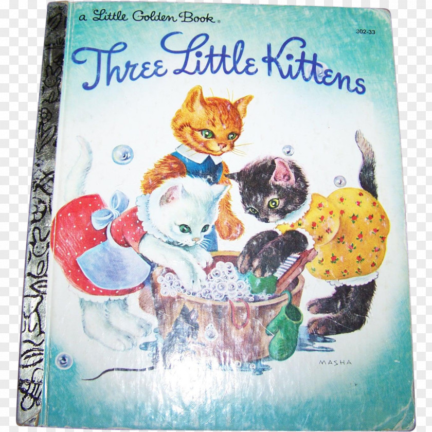 Cat Three Little Kittens The Poky Puppy Book PNG