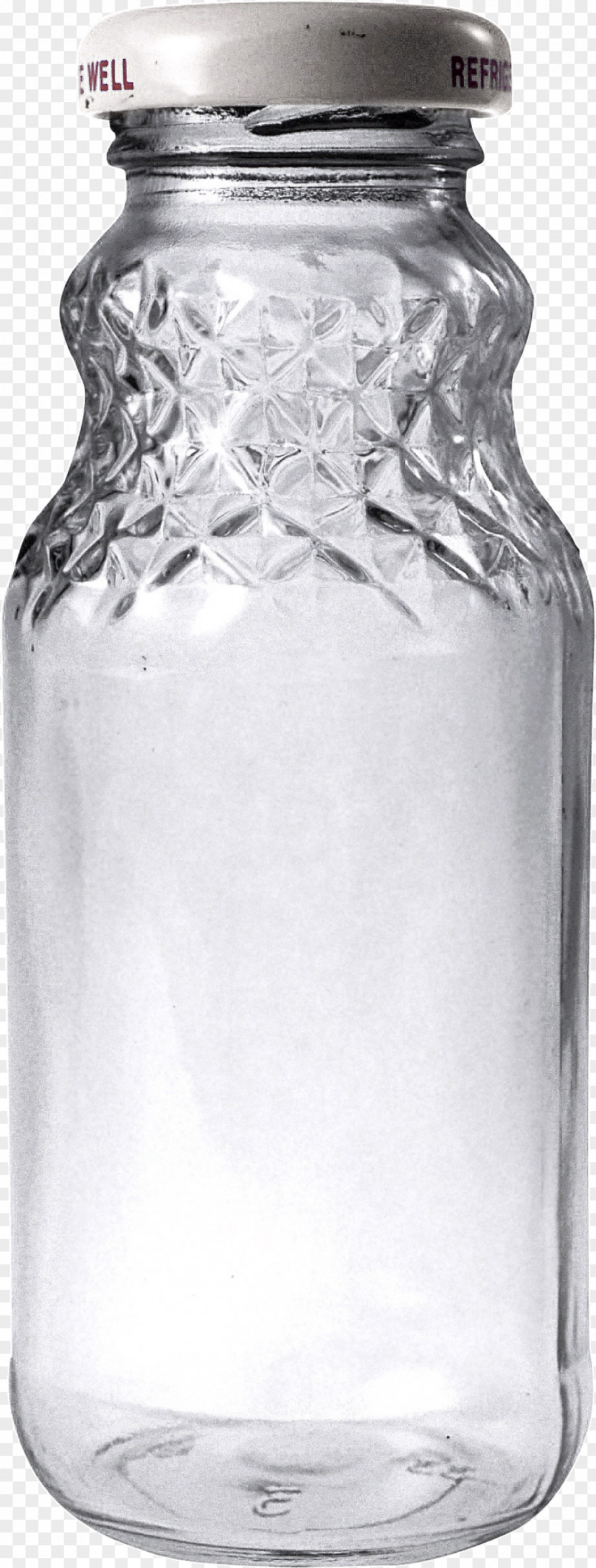 Empty Glass Bottle Image Juice PNG