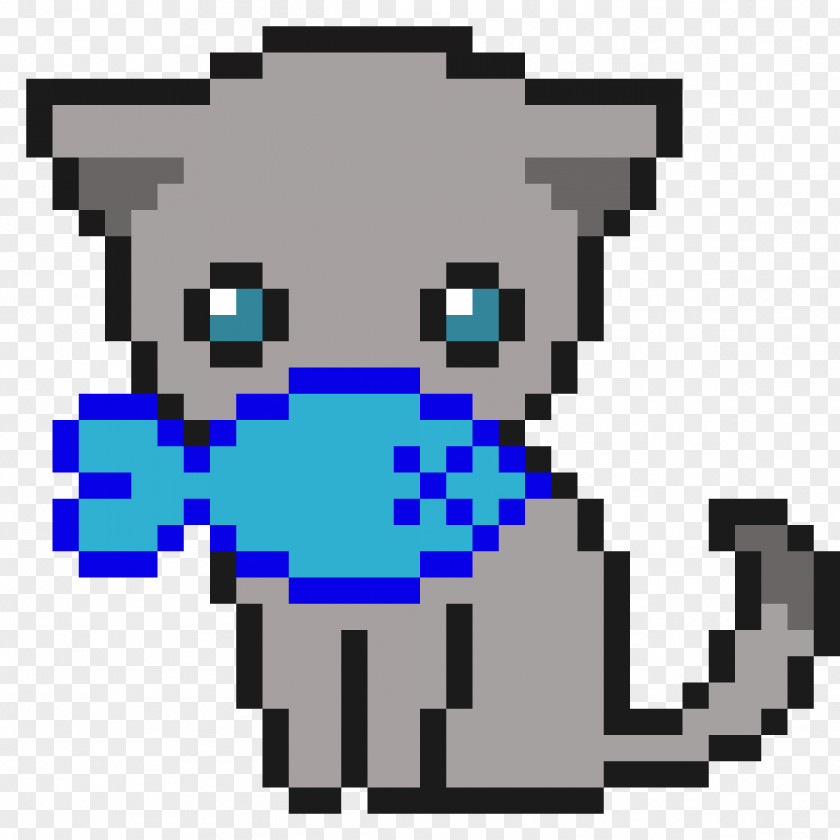 Kitten Pixel Art Image Cat PNG