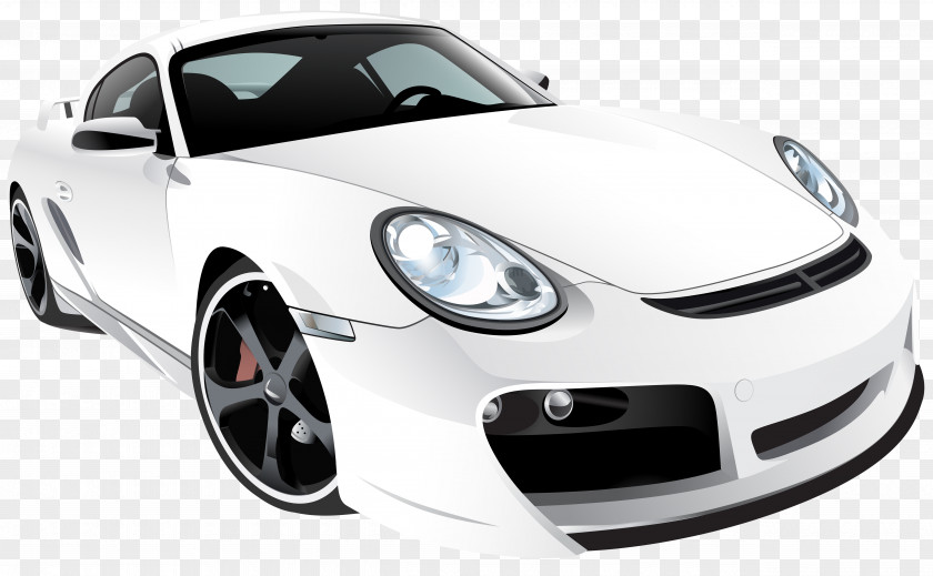 Sports Car Porsche 930 PNG