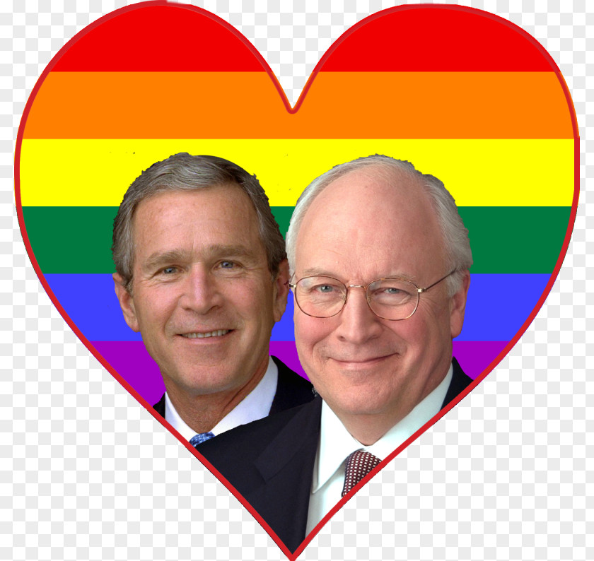 United States George W. Bush Dick Cheney Vice President Of The Valentine's Day PNG