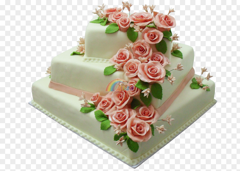 Wedding Cake Torte Decorating Fondant Icing PNG