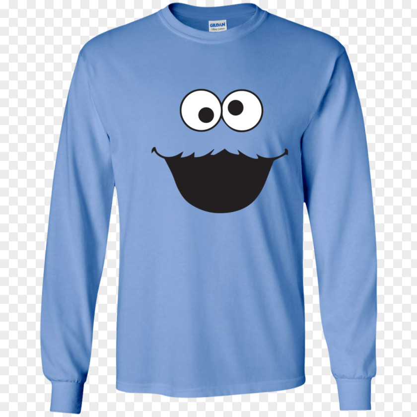 Cookie Monster Long-sleeved T-shirt Sizing Clothing PNG