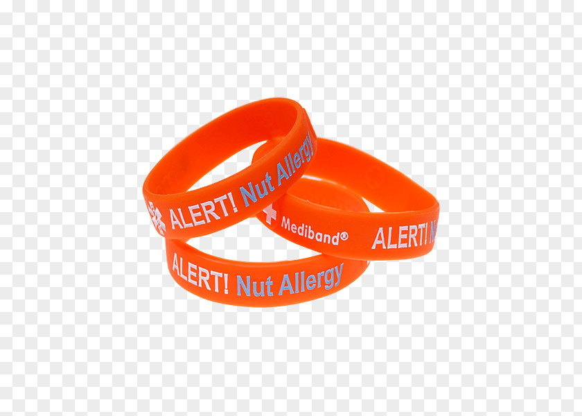 Diabetic Medical Alert Signs Wristband Tree Nut Allergy Peanut Anaphylaxis PNG
