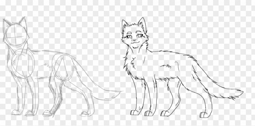 Domestic Short Haired Cat Line Art Color Canidae Sketch PNG
