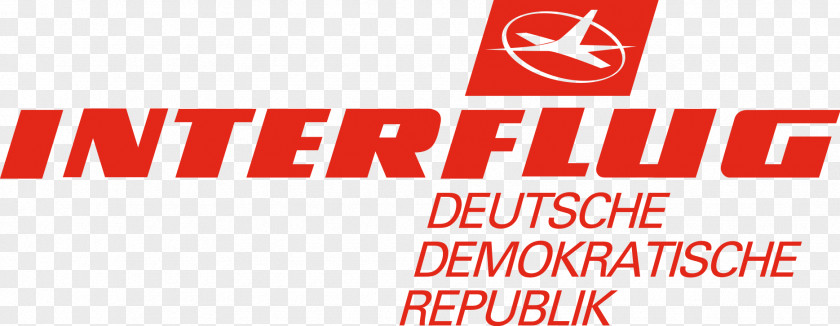 Interflug East Germany Logo Airplane PNG