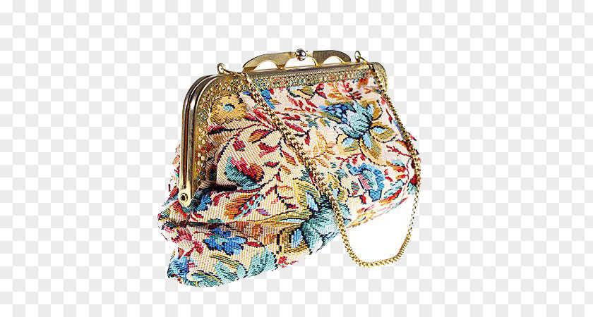 Color Printing Bag Handbag Textile PNG