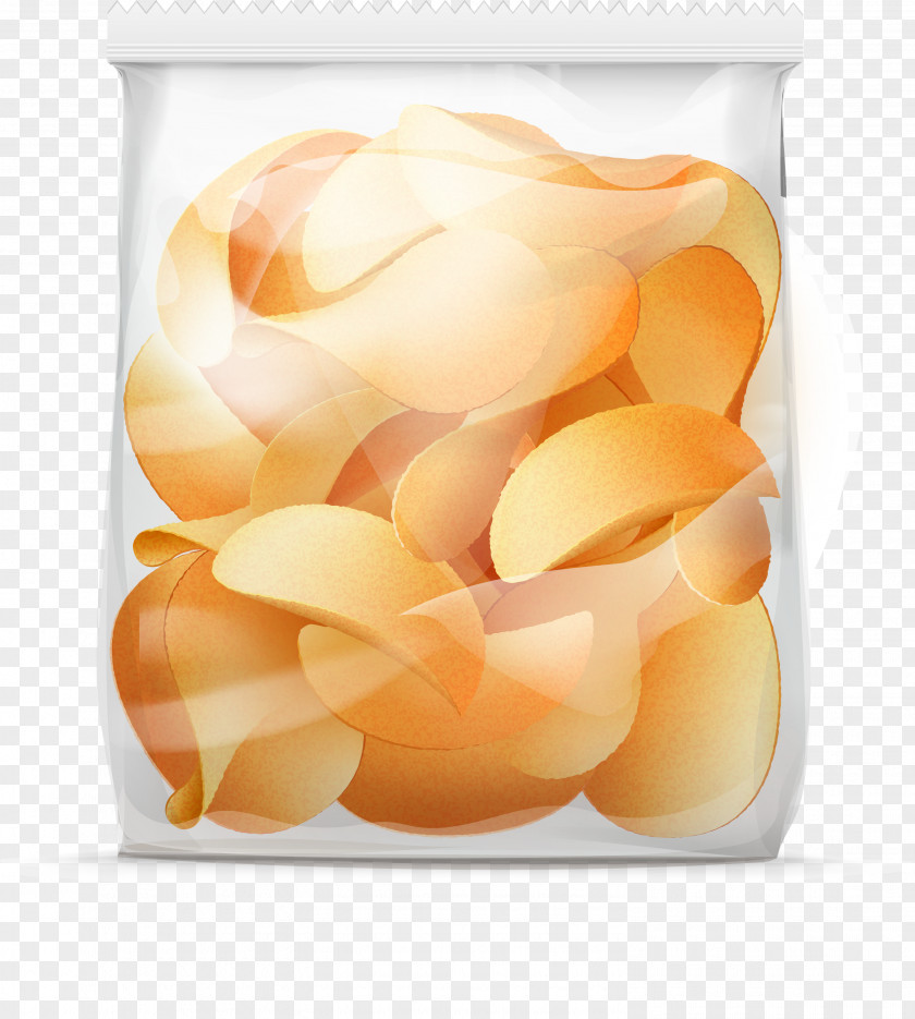 A Bag Of Potato Chips Decorative Pattern Plastic Chip PNG