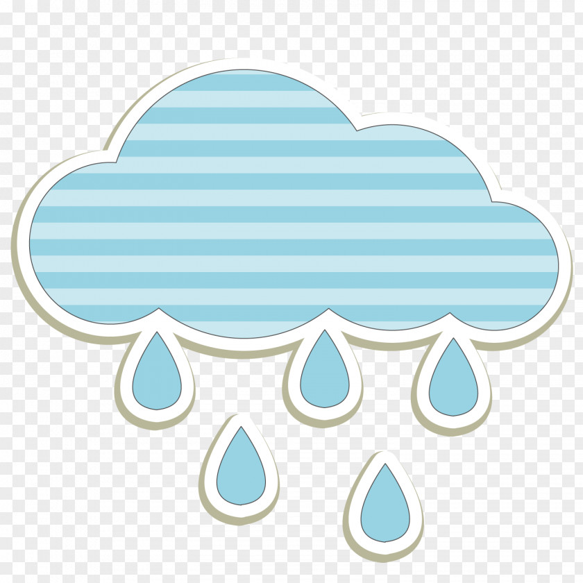 Blue Clouds Cloud Rain PNG