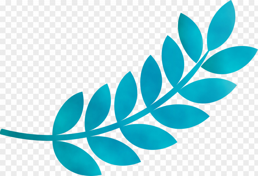 Leaf Meter Turquoise Line Award PNG