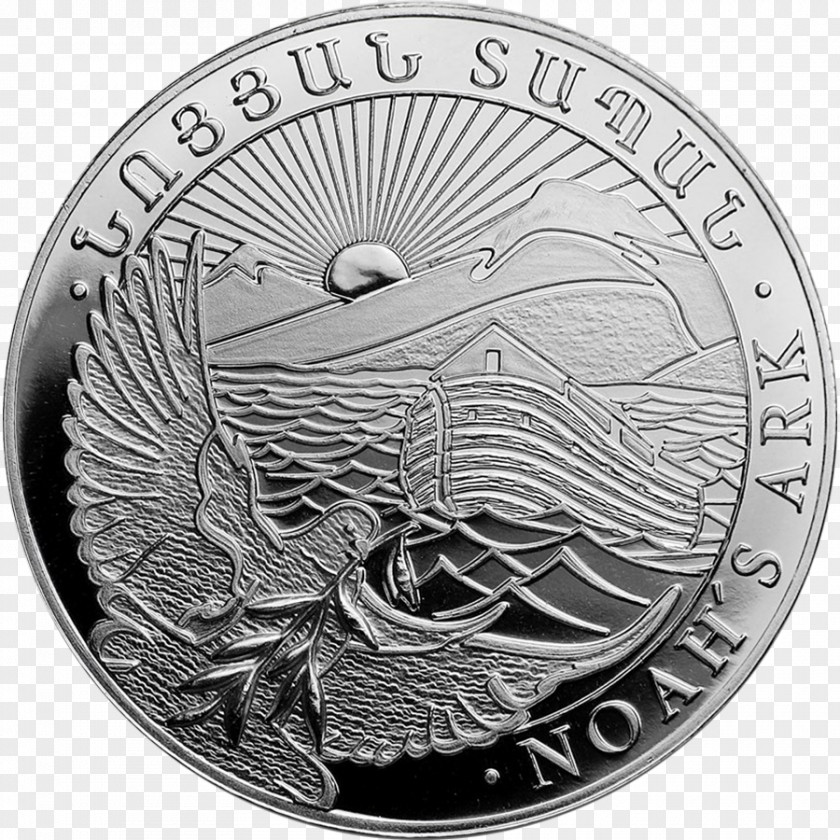 Silver Noah's Ark Coins Bullion Coin PNG