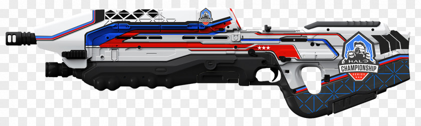 Assault Riffle Halo 5: Guardians 4 Championship Series Weapon Xbox One PNG