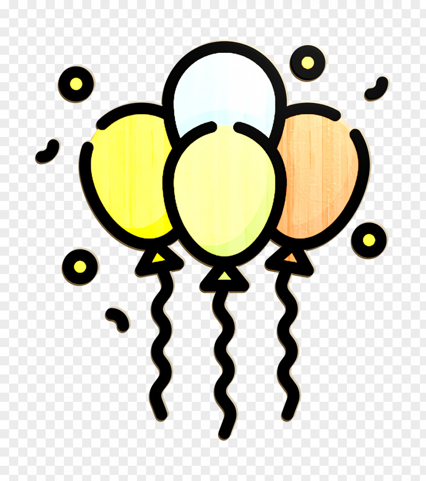 Balloon Icon Night Party PNG