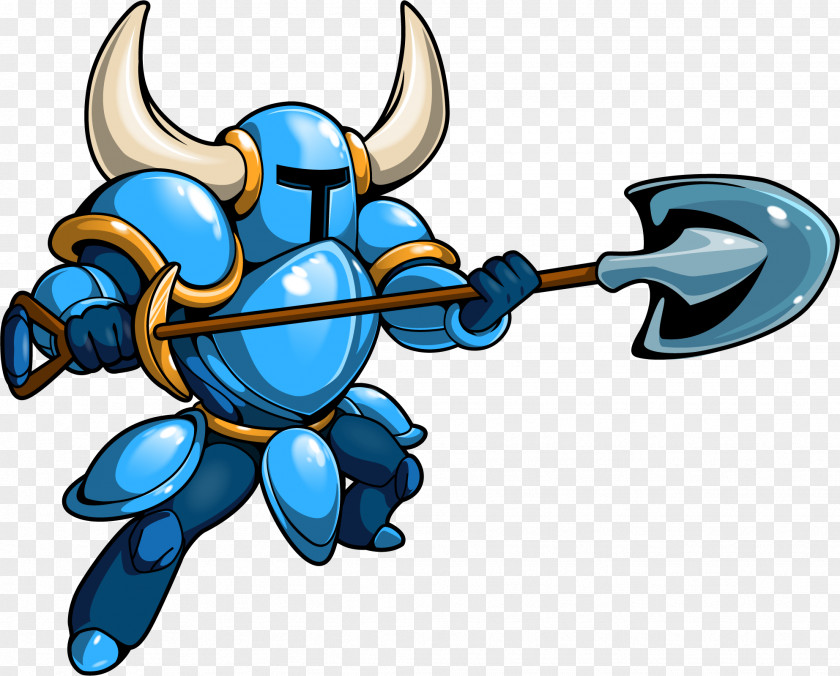 Blue Knight Cliparts Shovel Azure Striker Gunvolt 2 Yooka-Laylee Video Game PNG