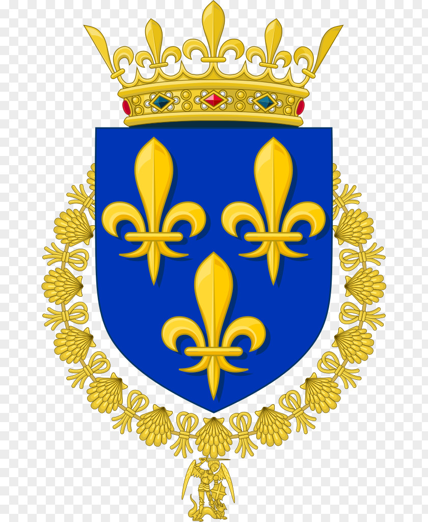 France Kingdom Of House Valois Coat Arms National Emblem PNG