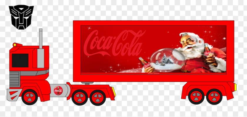 Optimus Prime Truck Coca-Cola PNG