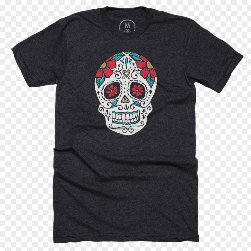 Sugar Skulls T-shirt Hoodie Sleeve Clothing PNG