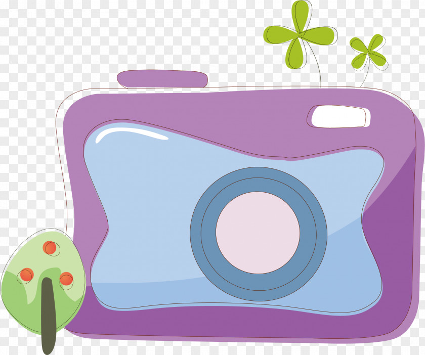 Camera Vector Element Illustration PNG