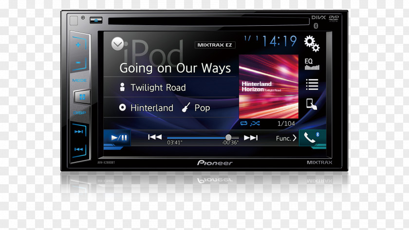 Dvd Players Vehicle Audio ISO 7736 Pioneer Corporation Touchscreen Deutsches Institut Für Normung PNG