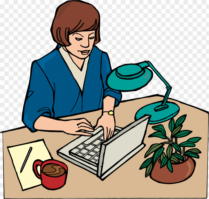 Notebook Elements Animation Office Secretary PNG