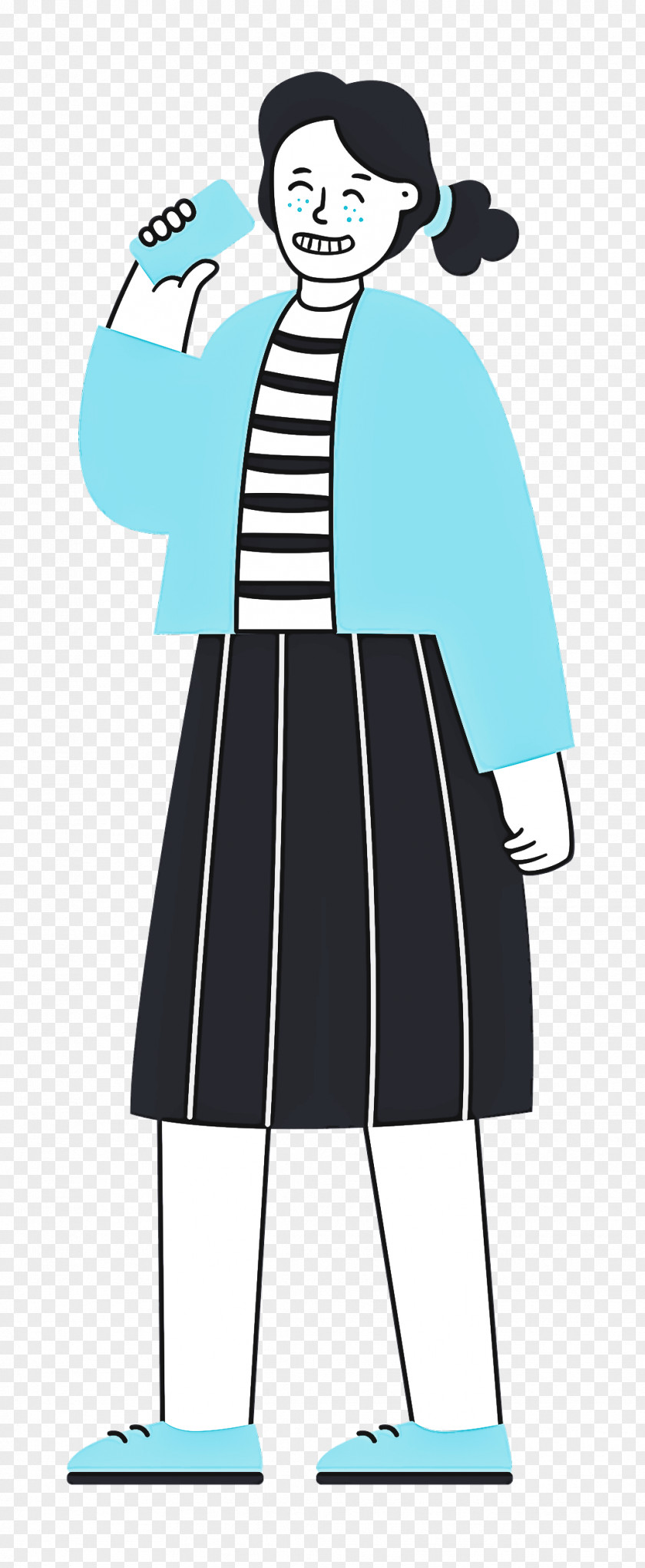 Standing Girl Woman PNG